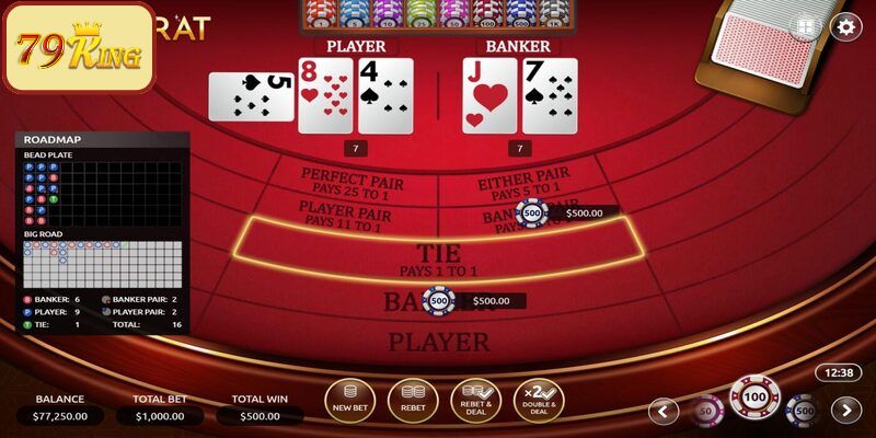 Các ưu điểm của phiên bản Baccarat live